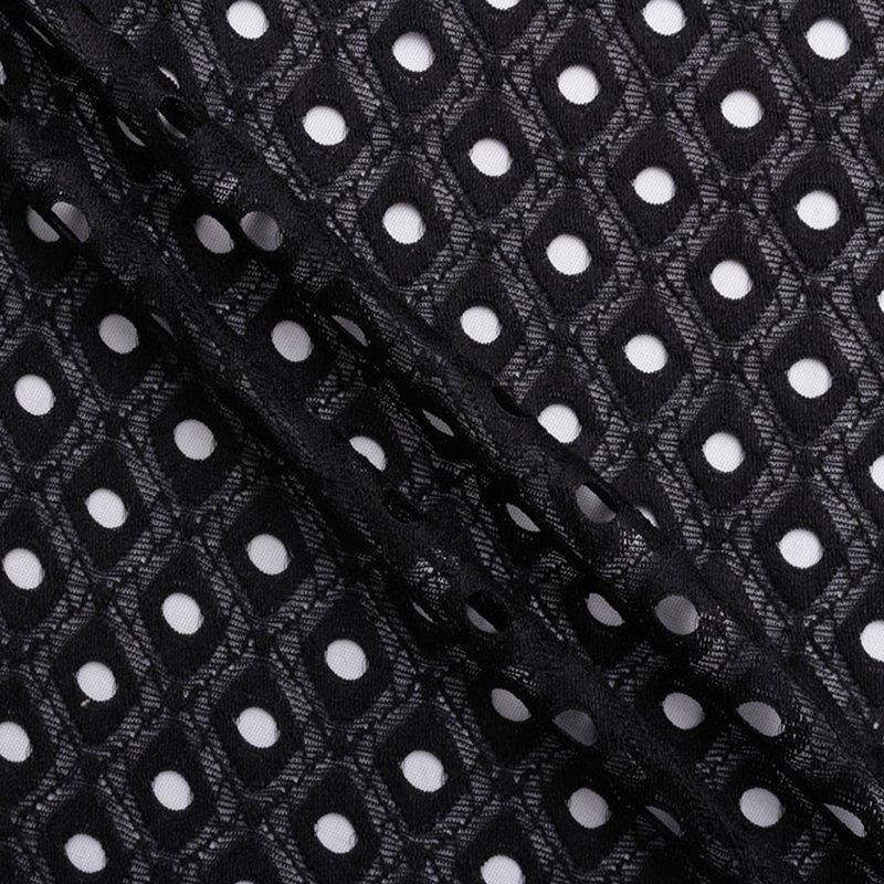 Lace Fabric Dress Dyed Nylon Warp Knit for Women's Wear Wholesale Supp 5